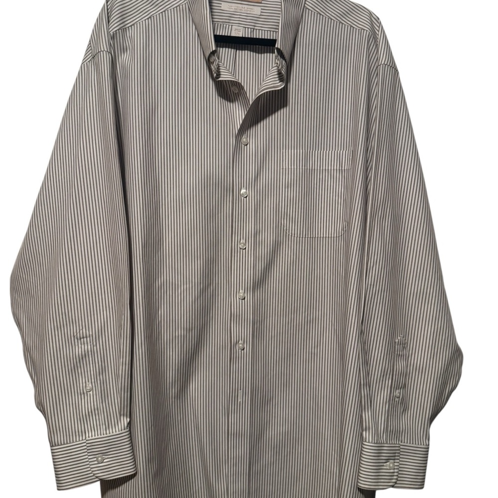 Classic Striped Men's Shirt 👕 Made by Gold Label
